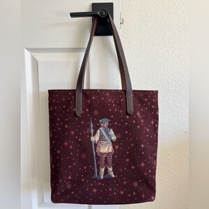 Coach x Star Wars Starry Print Princess Leia Canvas Tote